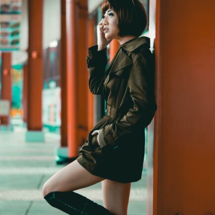 Photo jacket dress